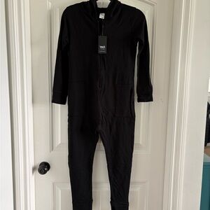 Smash + Tess Black Kids One Piece Footie